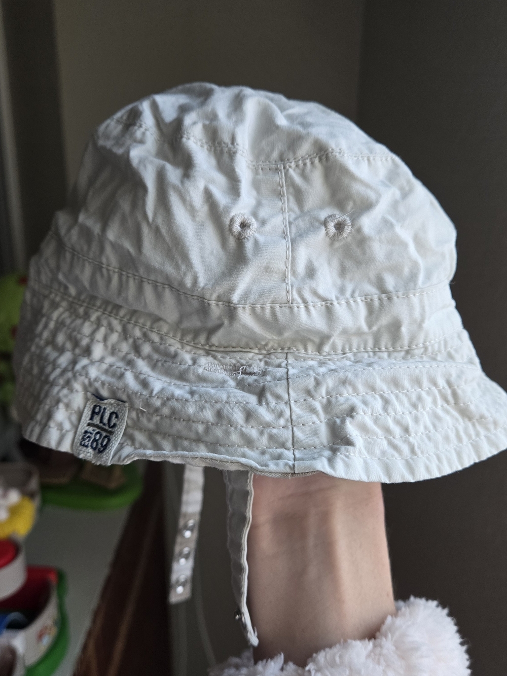 White Bucket Reversible Hat